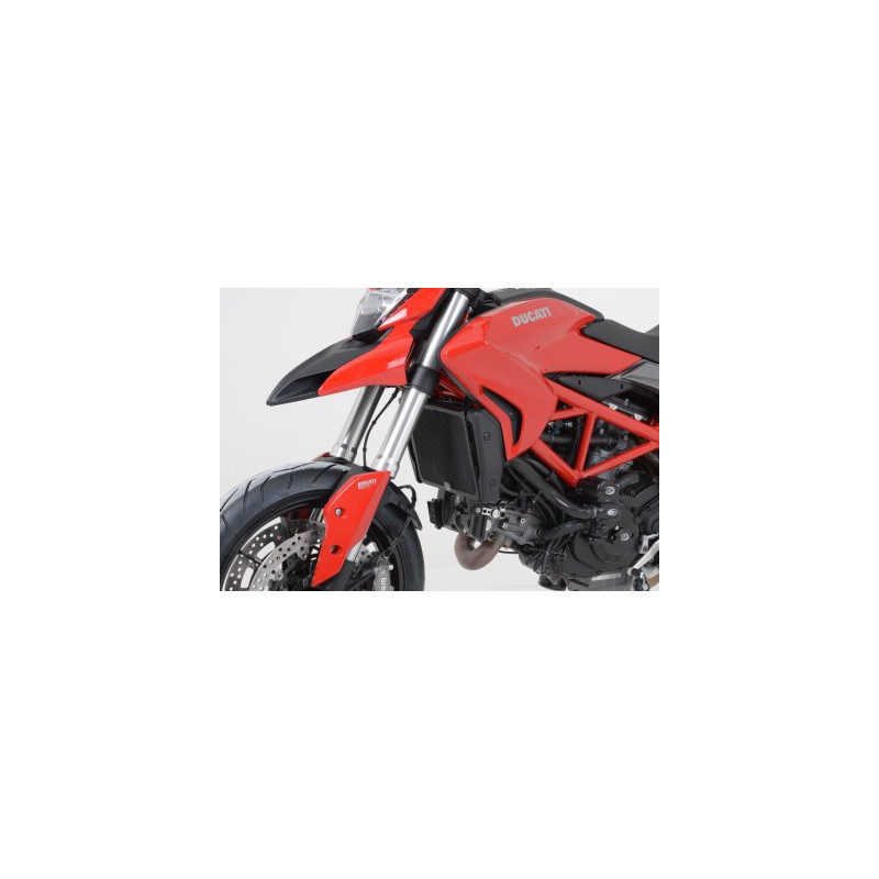 OSŁONA CHŁODNICY RG RACING DUCATI HYPERMOTARD 820 / HYPERSTRADA 820 BLACK