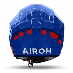 KASK AIROH MATRYX SCOPE BLUE/RED GLOSS 