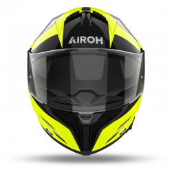 KASK AIROH MATRYX THRON YELLOW GLOSS 