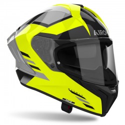 KASK AIROH MATRYX THRON YELLOW GLOSS 