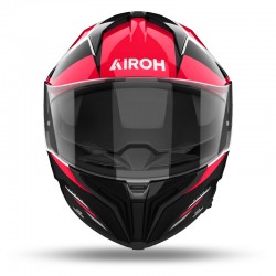 KASK AIROH MATRYX THRON RED GLOSS 
