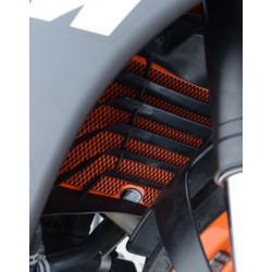 OSŁONA CHŁODNICY RG RACING KTM 390 DUKE, RC 125 / 200 / 390, ORANGE