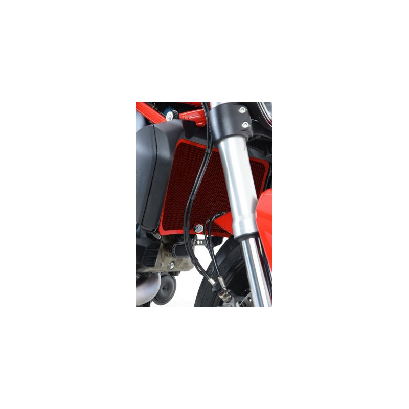 OSŁONA CHŁODNICY RG RACING DUCATI MONSTER 1200/1200S, MONSTER 821 (14-) RED