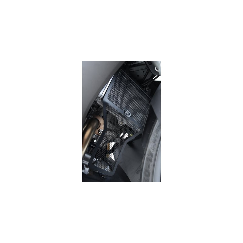 OSŁONA CHŁODNICY RG RACING YAMAHA YZF-R125 14-, DŁUGA, BLACK