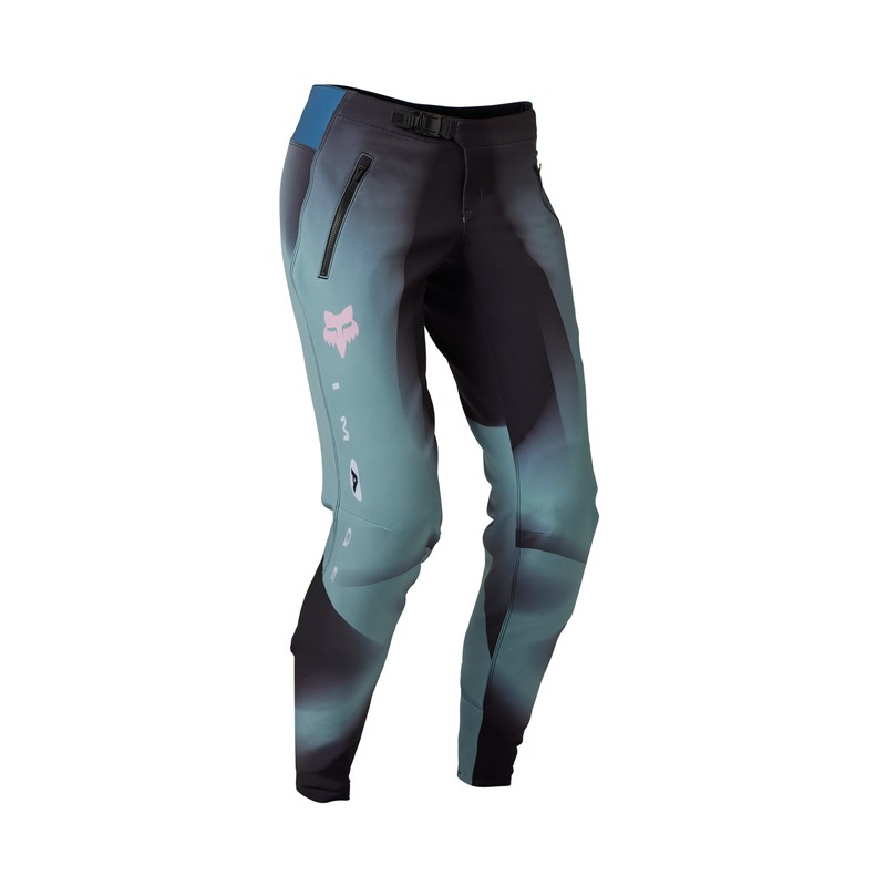 SPODNIE ROWEROWE FOX LADY FLEXAIR RACE TS57 BLACK  ENDURO CROSS