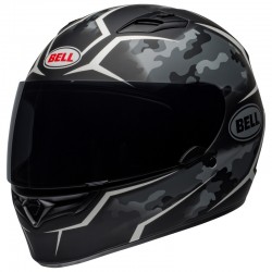 KASK BELL QUALIFIER STEALTH CAMO MATTE BLACK/WHITE 