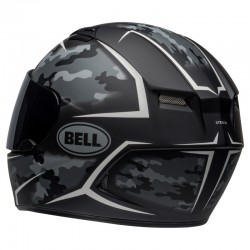 KASK BELL QUALIFIER STEALTH CAMO MATTE BLACK/WHITE 