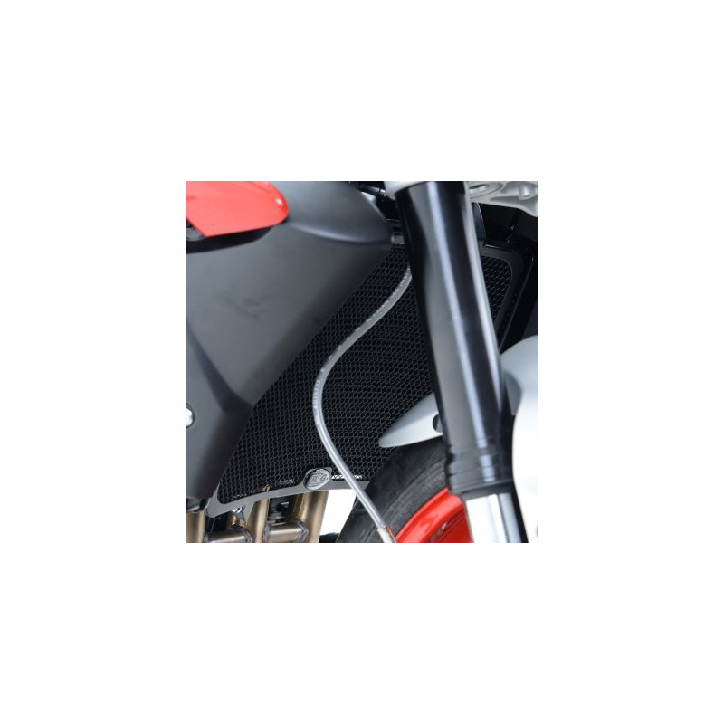 OSŁONA CHŁODNICY RG RACING TRIUMPH STREET TRIPLE RX 15-, BLACK