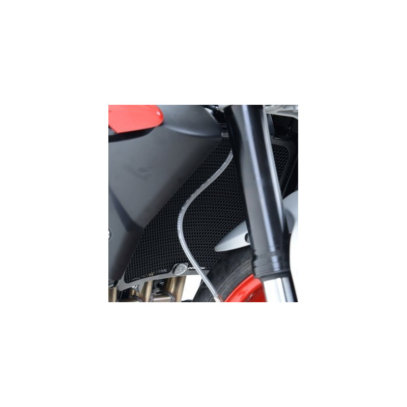 OSŁONA CHŁODNICY RG RACING TRIUMPH STREET TRIPLE RX 15-, TITANIUM