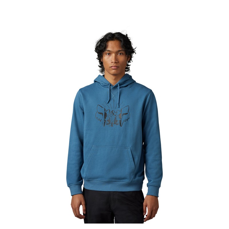 BLUZA Z KAPTUREM FOX THE FORMAT DARK SLATE  ENDURO CROSS