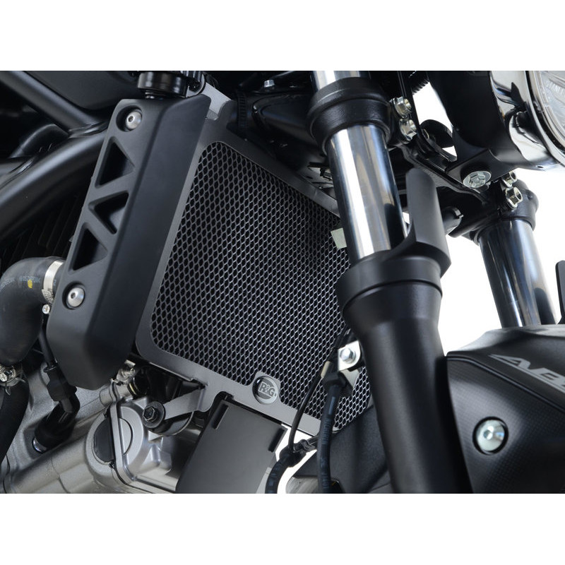 OSŁONA CHŁODNICY RG RACING SUZUKI SV650 (16-), BLACK