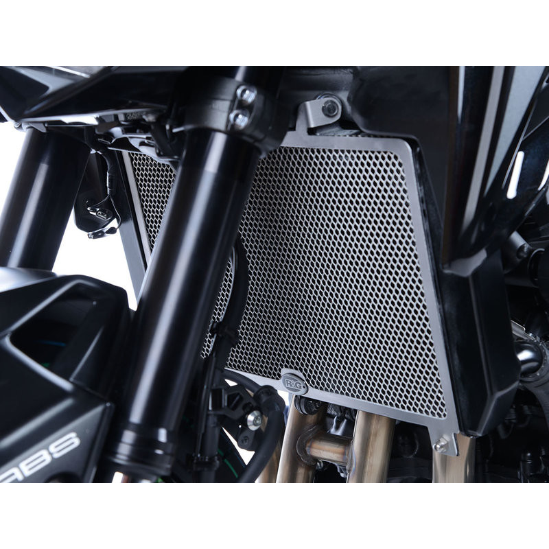 OSŁONA CHŁODNICY RG RACING KAWASAKI Z900 (17-), GREEN