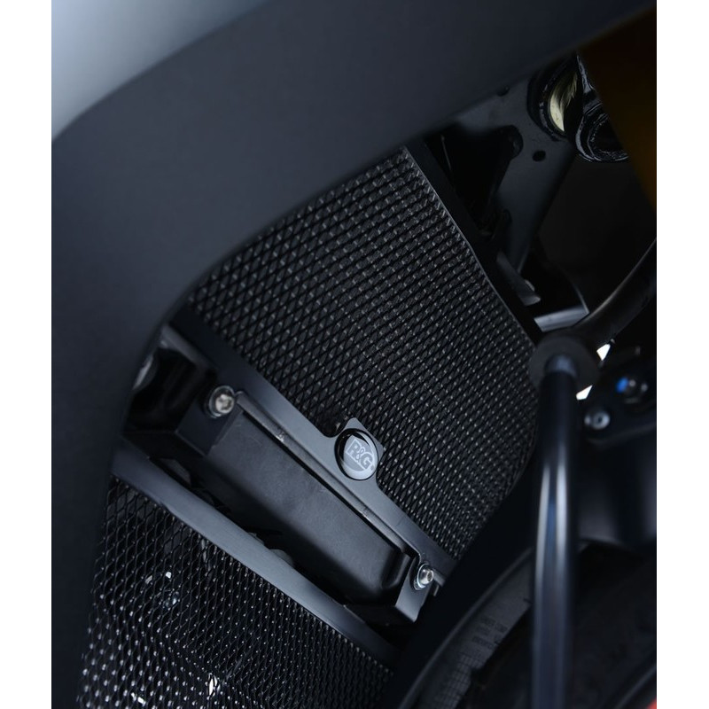 OSŁONA CHŁODNICY RG RACING HONDA CBR250RR (17-), BLACK