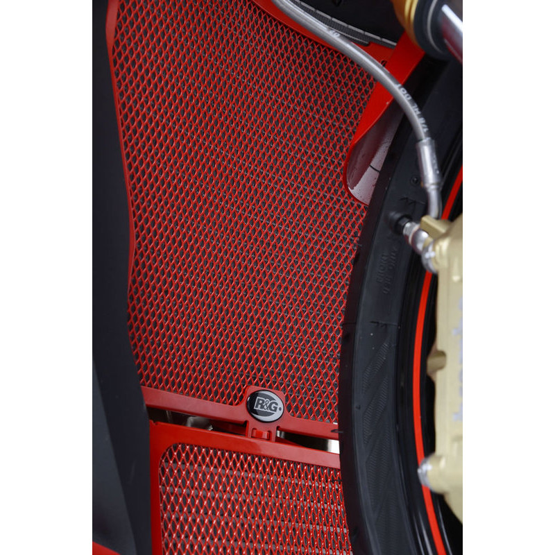 OSŁONA CHŁODNICY RG RACING BMW S1000R (17-), RED