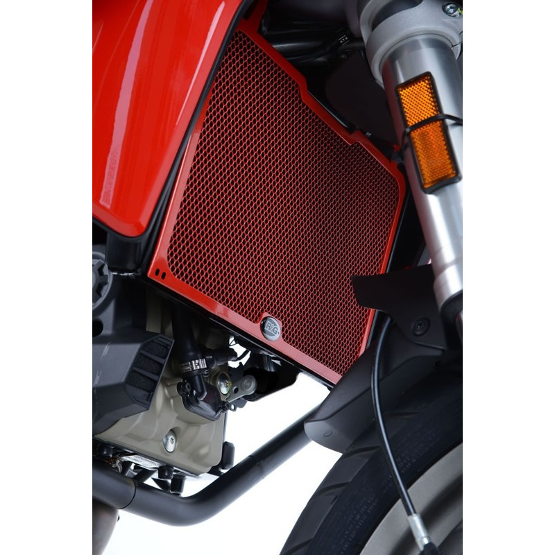 OSŁONA CHŁODNICY RG RACING DUCATI 950 MULTISTRADA (17-), RED