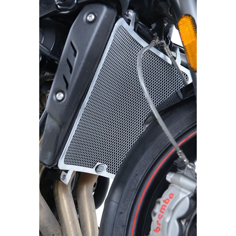 OSŁONA CHŁODNICY RG RACING TRIUMPH STREET TRIPLE 765 RS/R/S (17-), TITANIUM