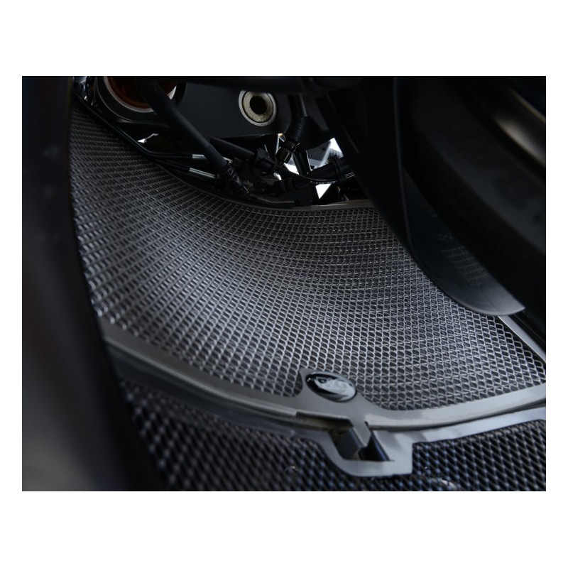 OSŁONA CHŁODNICY RG RACING YAMAHA YZF-R6 (17-), BLACK