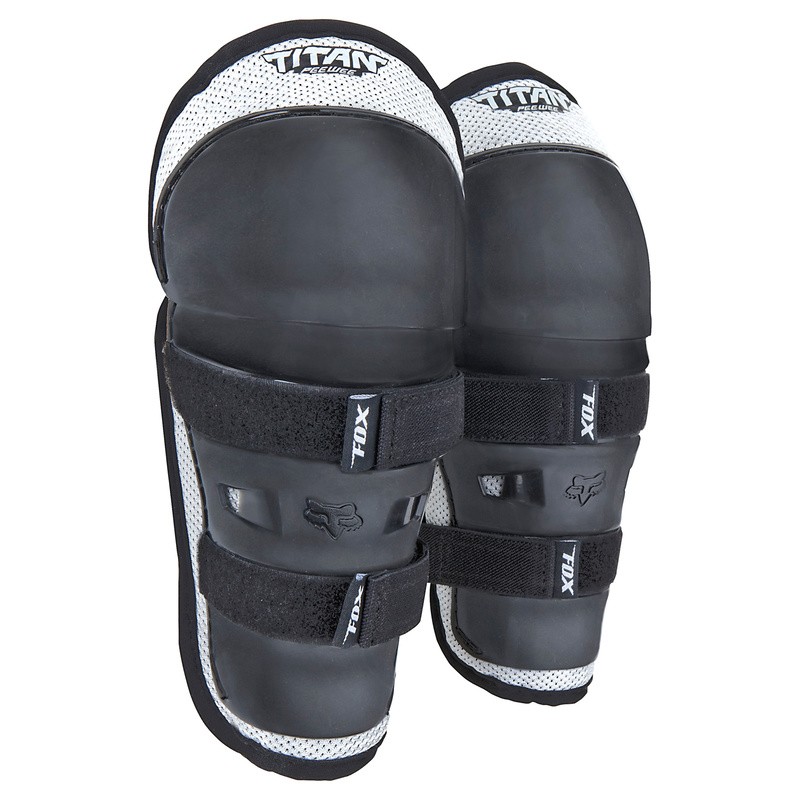 OCHRANIACZ KOLAN FOX KIDS PEEWEE TITANG BLACK/SILVER  ENDURO CROSS