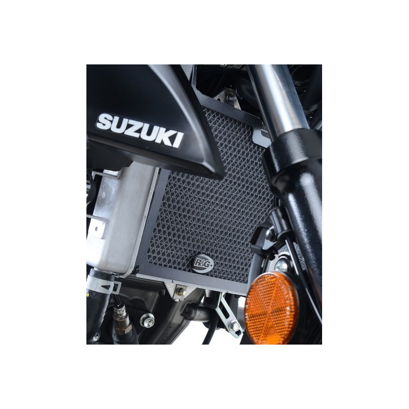 OSŁONA CHŁODNICY RG RACING GSX-S125/GSX-R125 (17-), BLACK