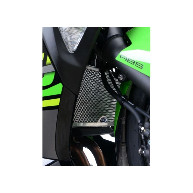 OSŁONA CHŁODNICY RG RACING KAWASAKI NINJA 400 (18-), BLACK