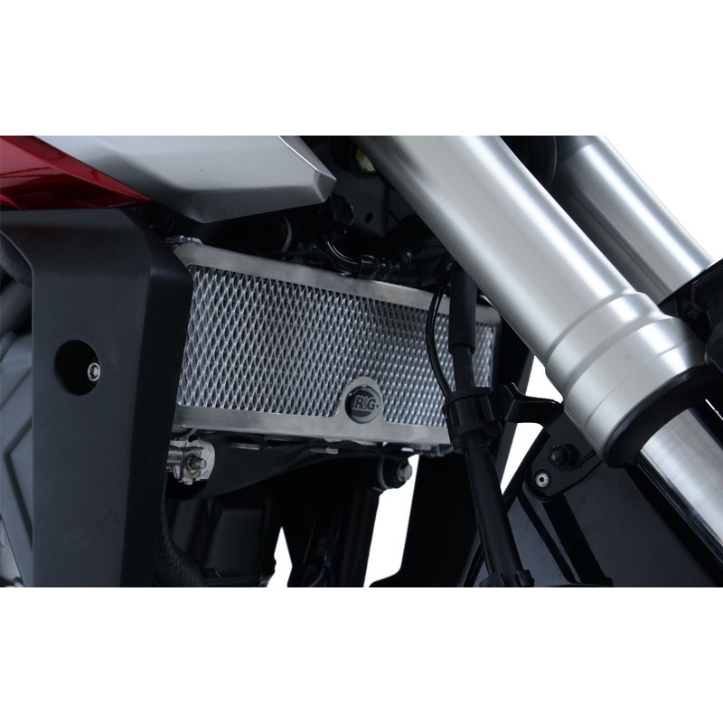 OSŁONA CHŁODNICY RG RACING HONDA CB125R 18, TITANIUM