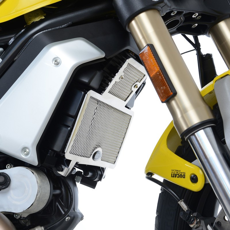 OSŁONA CHŁODNICY RG RACING DUCATI SCRAMBLER 1100, TITANIUM