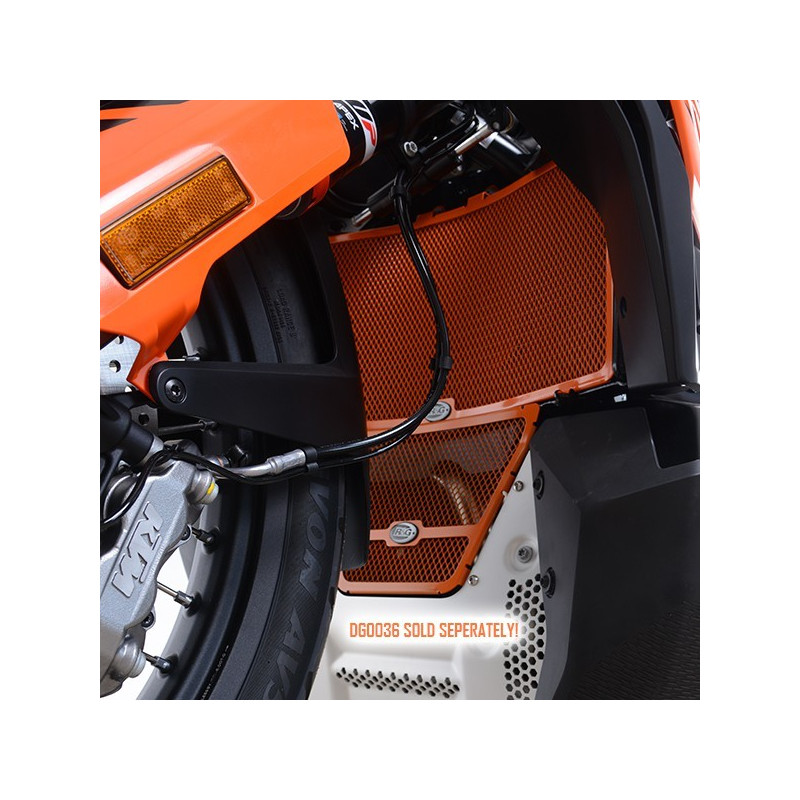 OSŁONA CHŁODNICY RG RACING KTM 790 ADVENTURE 19- ORANGE