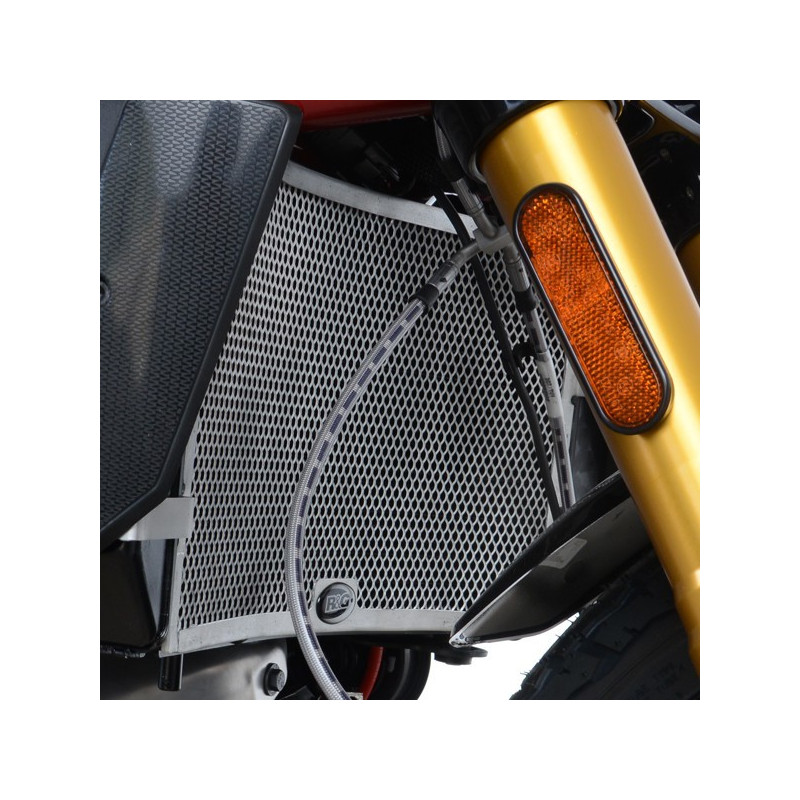 OSŁONA CHŁODNICY RG RACING INDIAN FTR1200(S) 19- SILVER