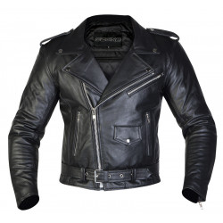 KURTKA SKÓRZANA OZONE RAMONES BLACK 