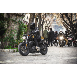 KURTKA SKÓRZANA OZONE RAMONES BLACK 