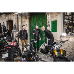KURTKA SKÓRZANA OZONE RAMONES BLACK 