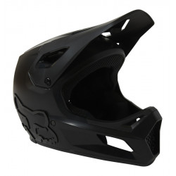 KASK ROWEROWY FOX RAMPAGE BLACK/BLACK  ENDURO CROSS