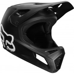 KASK ROWEROWY FOX JUNIOR RAMPAGE BLACK/BLACK  ENDURO CROSS