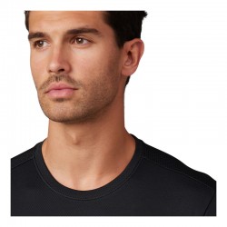 KOSZULKA Z DŁUGIM RĘKAWEM FOX TECBASE FIRE BLACK  ENDURO CROSS