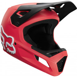 KASK ROWEROWY FOX JUNIOR RAMPAGE BRIGHT RED  ENDURO CROSS