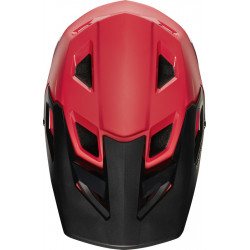 KASK ROWEROWY FOX JUNIOR RAMPAGE BRIGHT RED  ENDURO CROSS