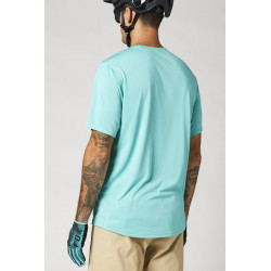 KOSZULKA ROWEROWA FOX RANGER BLOCK TEAL  ENDURO CROSS