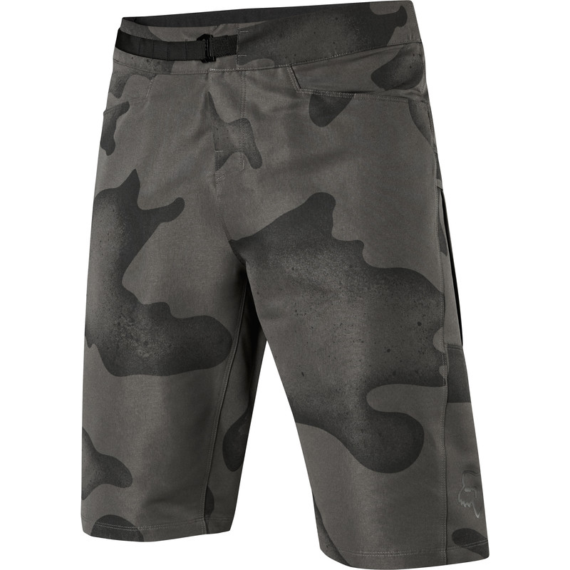 SPODENKI ROWEROWE FOX RANGER CARGO BLACK CAMO  ENDURO CROSS
