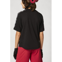 KOSZULKA ROWEROWA FOX JUNIOR RANGER DR BLACK  ENDURO CROSS