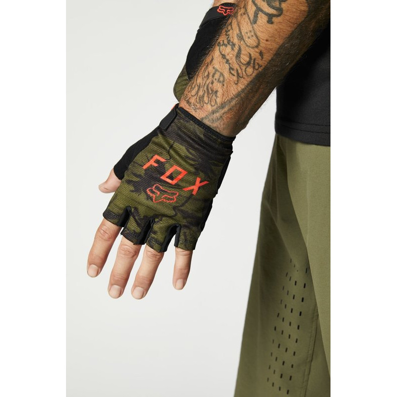 RĘKAWICE FOX RANGER GEL SHORT OLIVE GREEN  ENDURO CROSS