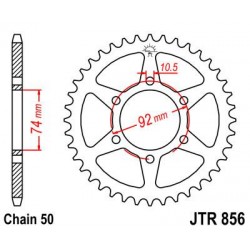 ZEBATKA NAPĘDZANA JT JTR856.