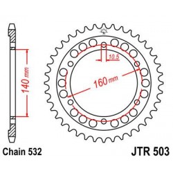 ZEBATKA NAPĘDZANA JT JTR503.