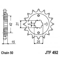 ZEBATKA NAPĘDOWA JT JTF492.