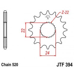 ZEBATKA NAPĘDOWA JT JTF394.