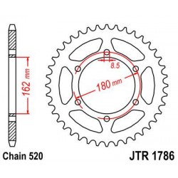 ZEBATKA NAPĘDZANA JT JTR1786.