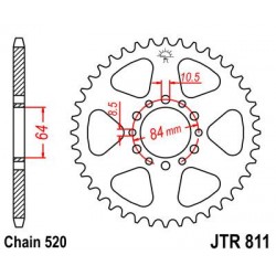 ZEBATKA NAPĘDZANA JT JTR811.
