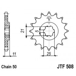 ZEBATKA NAPĘDOWA JT JTF508.