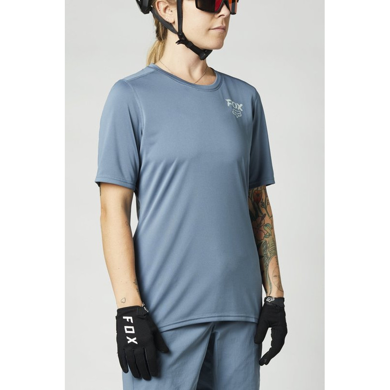 KOSZULKA ROWEROWA FOX LADY RANGER MATTE BLUE  ENDURO CROSS