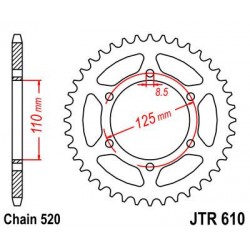 ZEBATKA NAPĘDZANA JT JTR610.