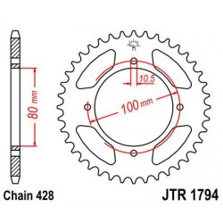 ZEBATKA NAPĘDZANA JT JTR1794.